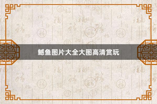 鳡鱼图片大全大图高清赏玩
